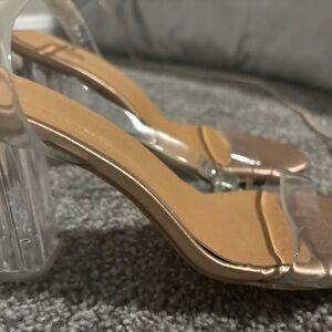Transparent heels